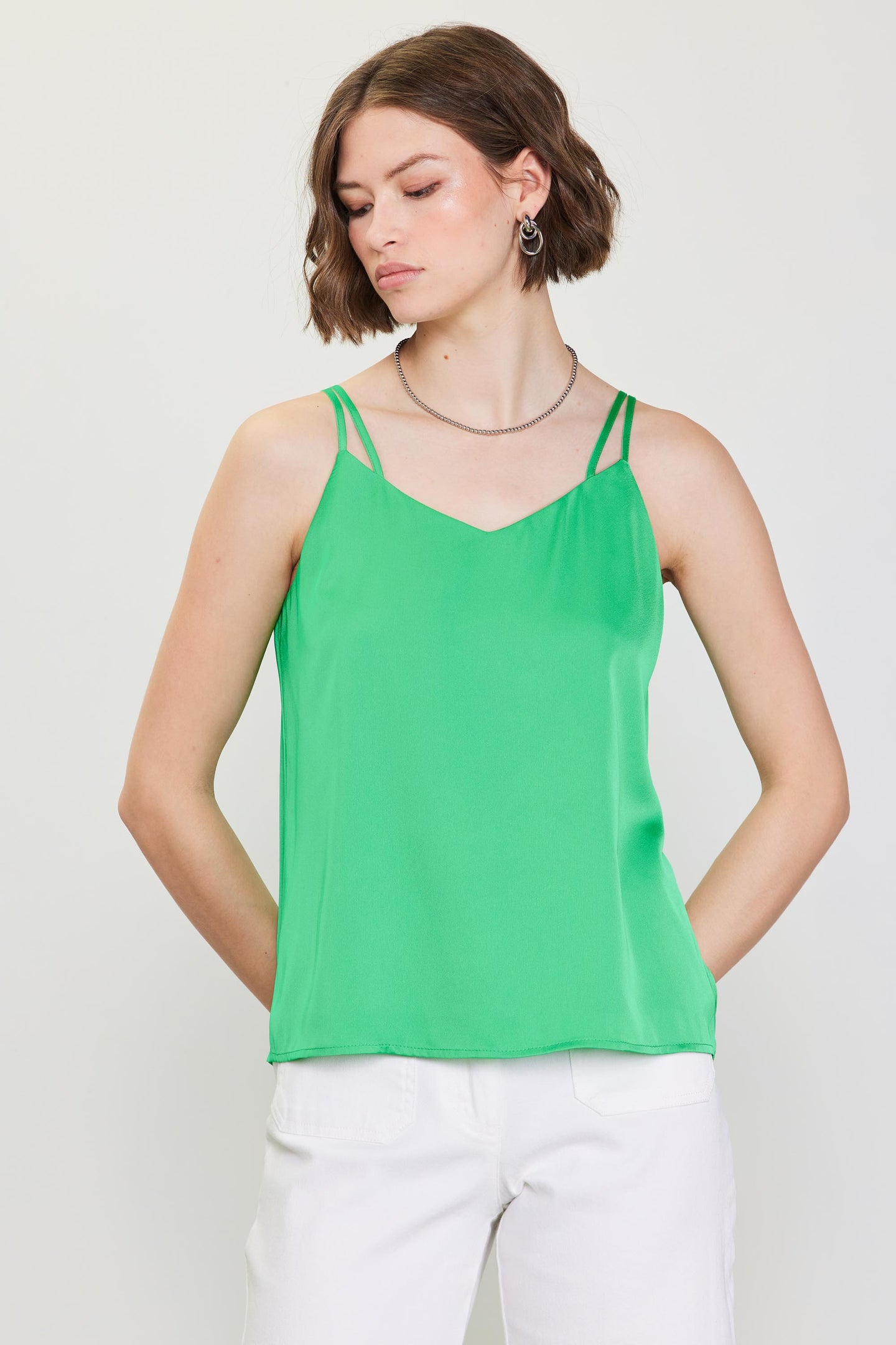 Recycled Double Strap Cami