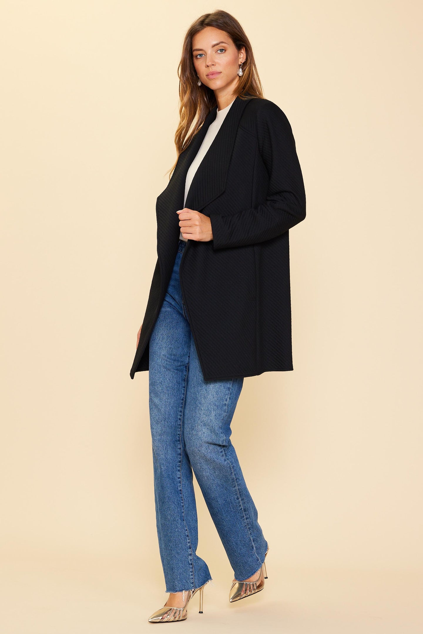 Open Front Cardigan – SKIES ARE BLUE