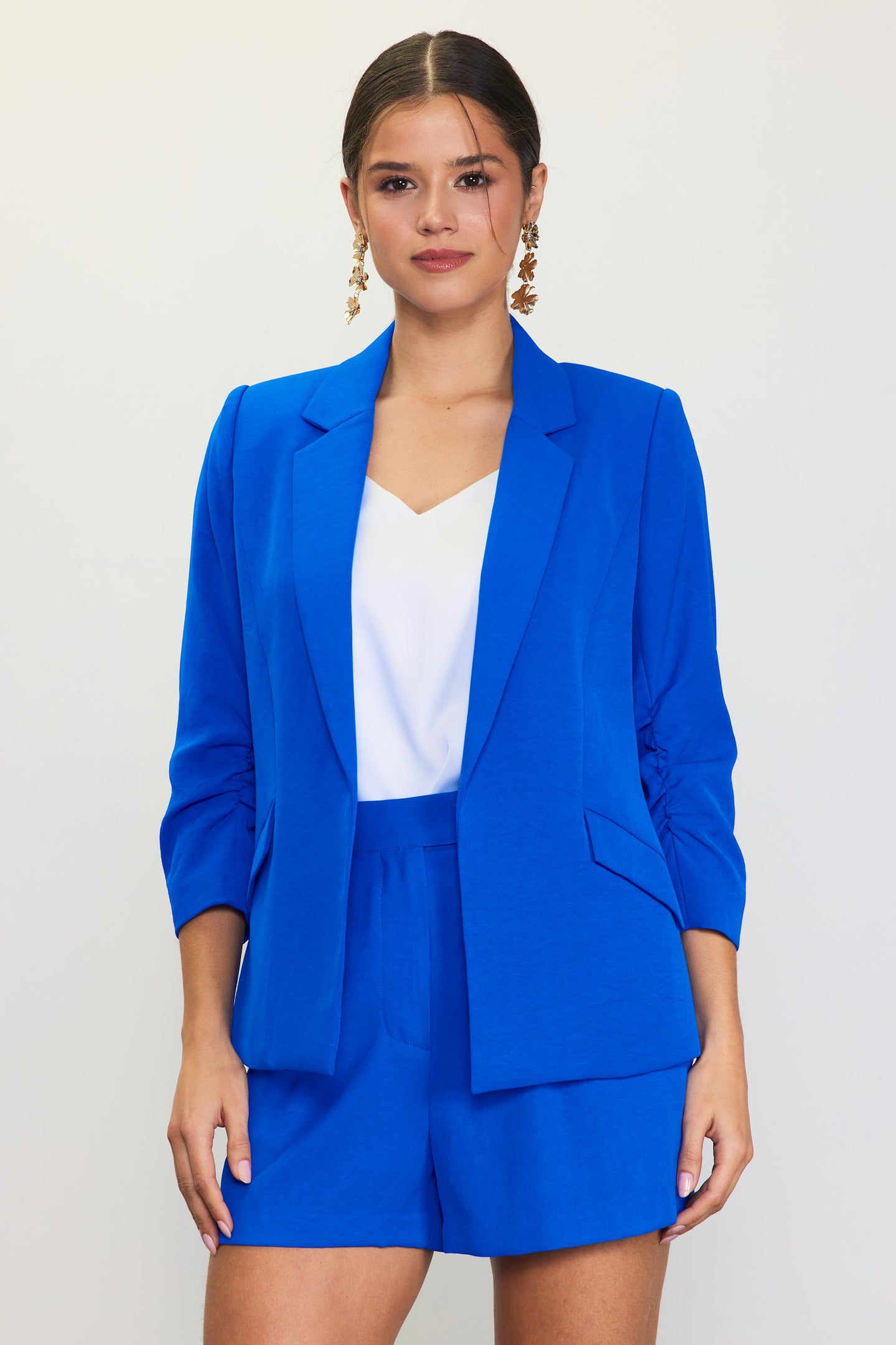 Great Description About Skies Are Blue Textured Blazer