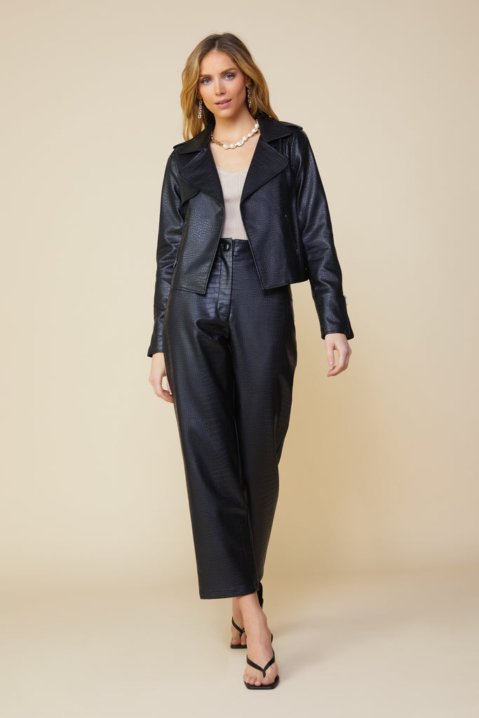 Vegan Leather Pants