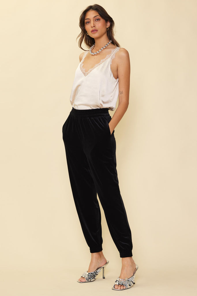 Lace Trim Cami Top