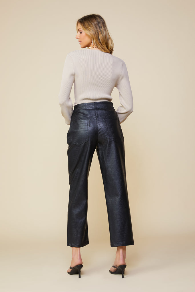 Vegan Leather Pants