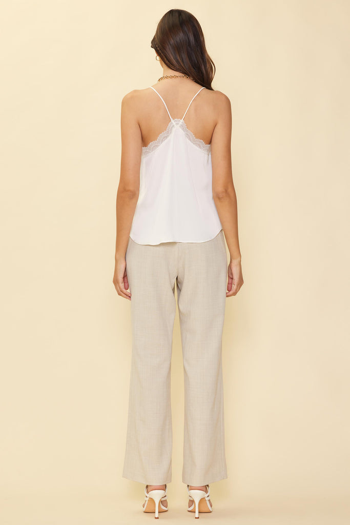 Lace Trim Cami Top