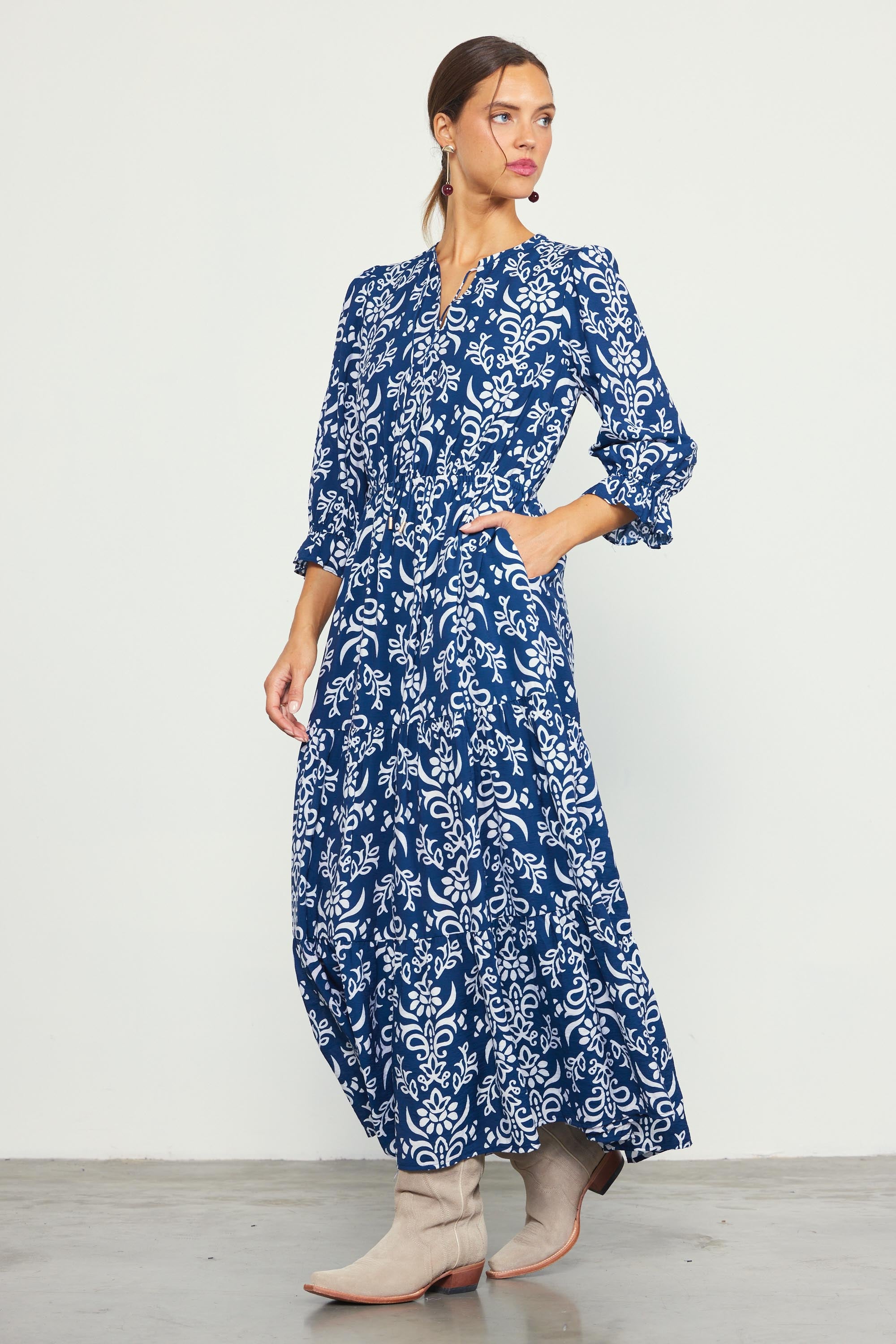Skies are blue juliana knit maxi dress cheap