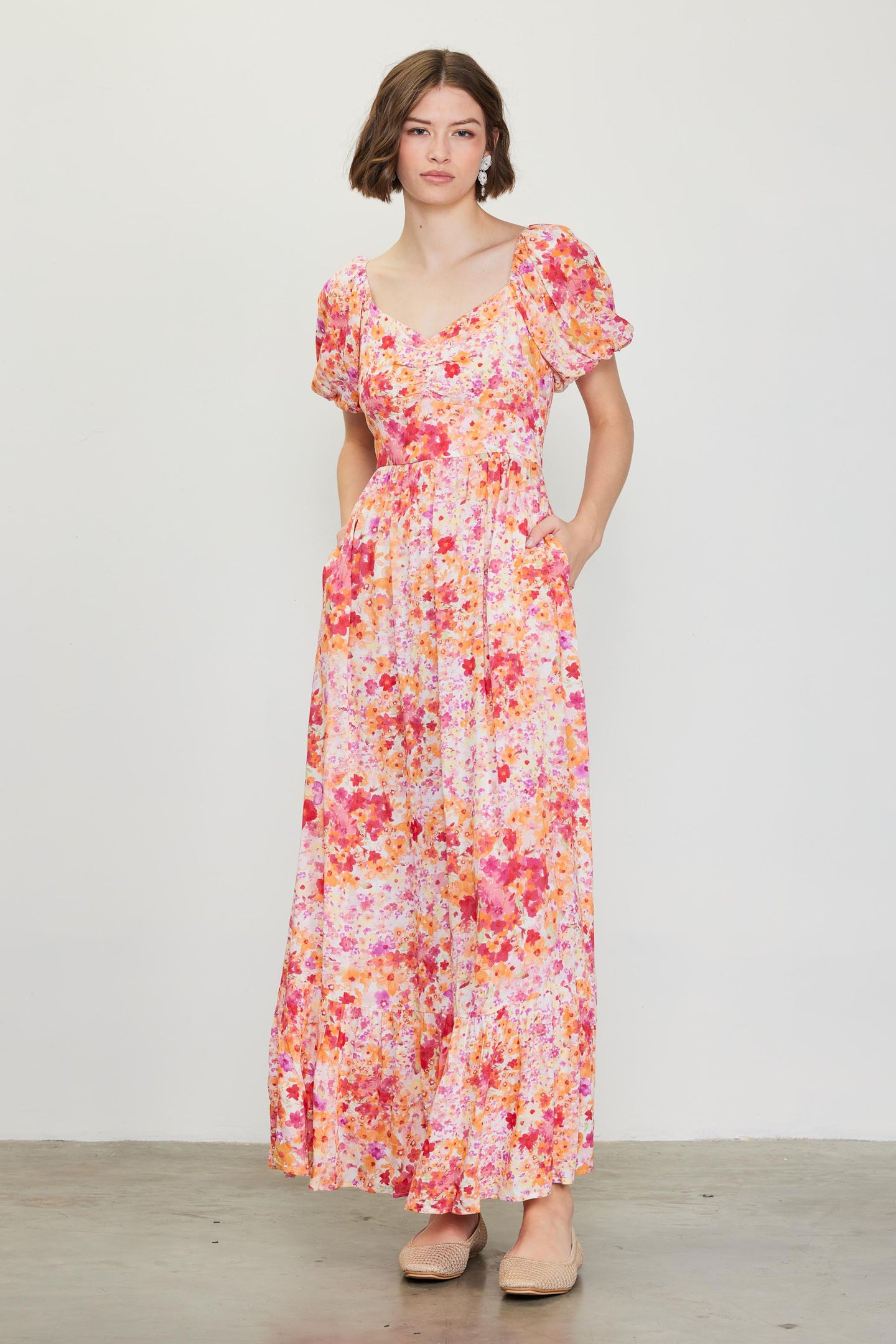 Amber Skies Plaid Dress