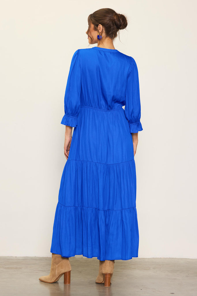 Ruffle Tiered Maxi Dress