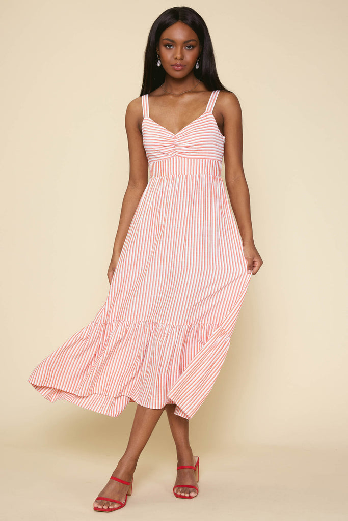 Skylie Striped Maxi Dress