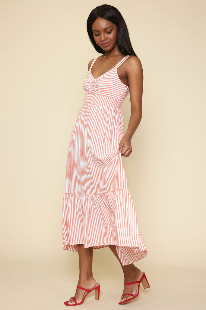 Skylie Striped Maxi Dress