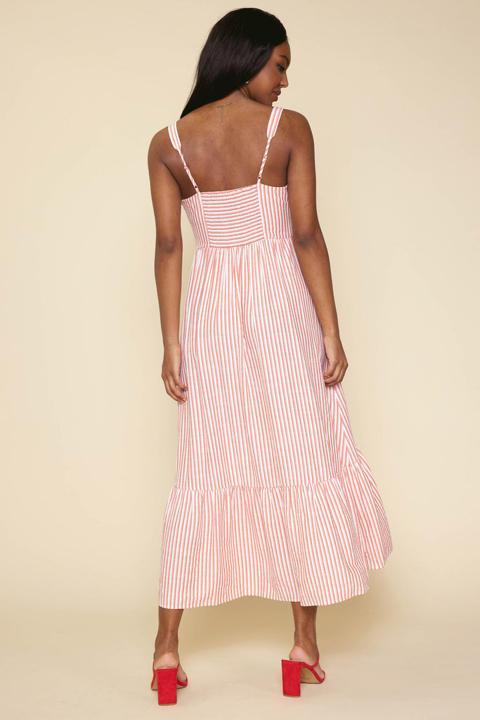 Skylie Striped Maxi Dress