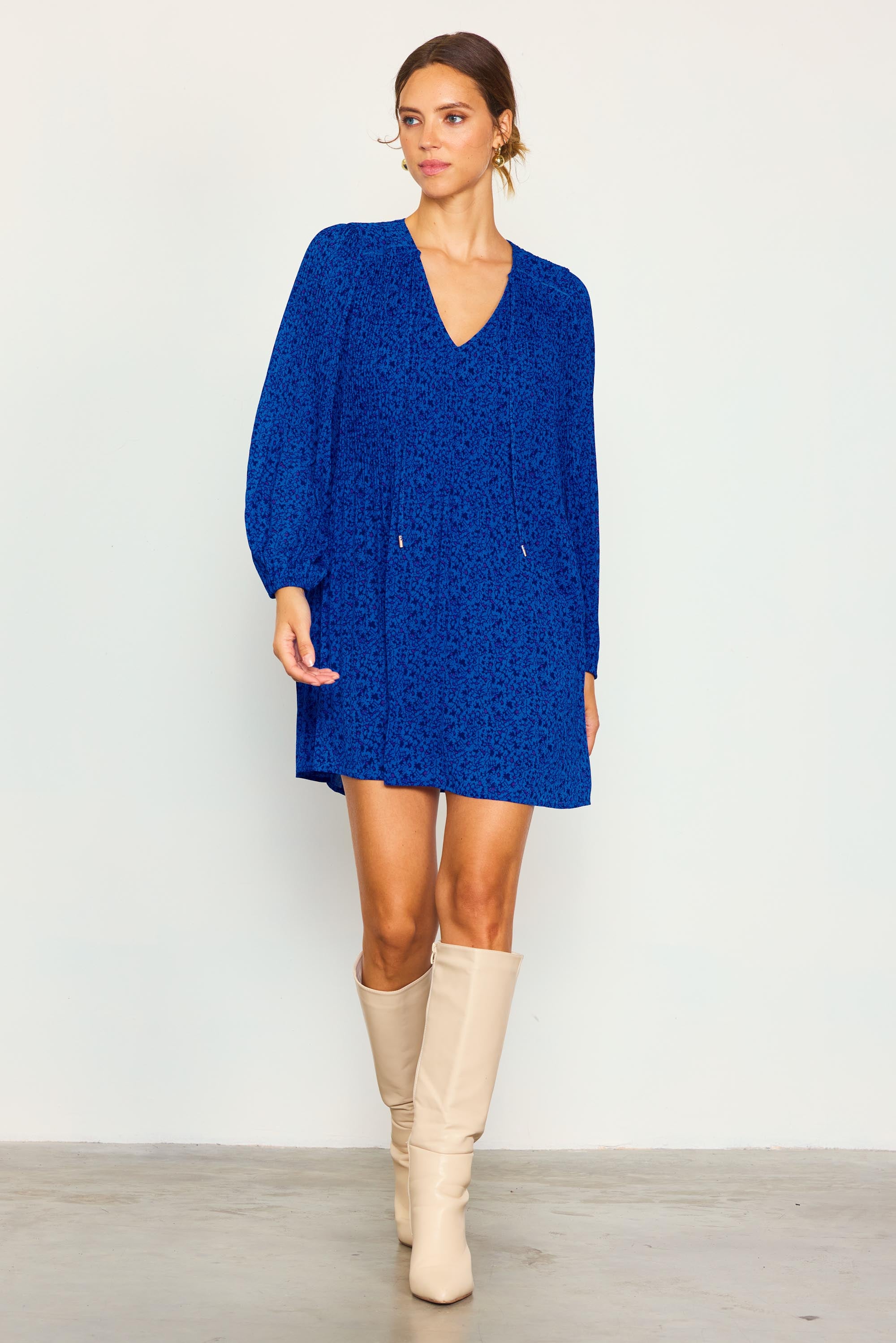 zara babydoll mini dress