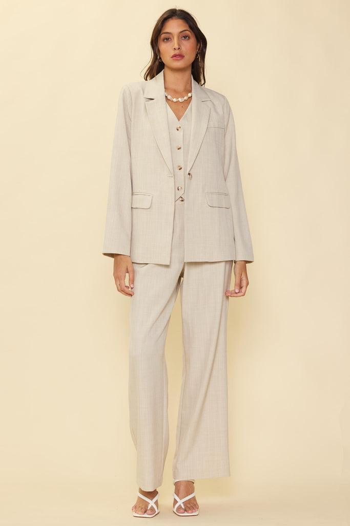 Mélange Tailored Blazer