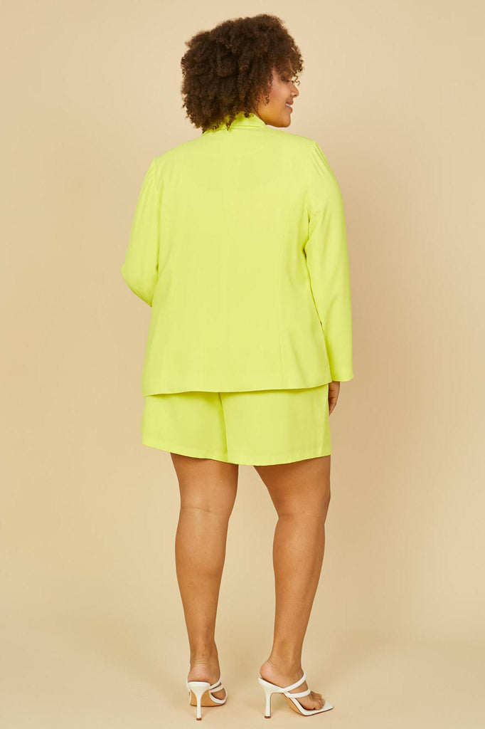 Plus Size - Structured Shorts