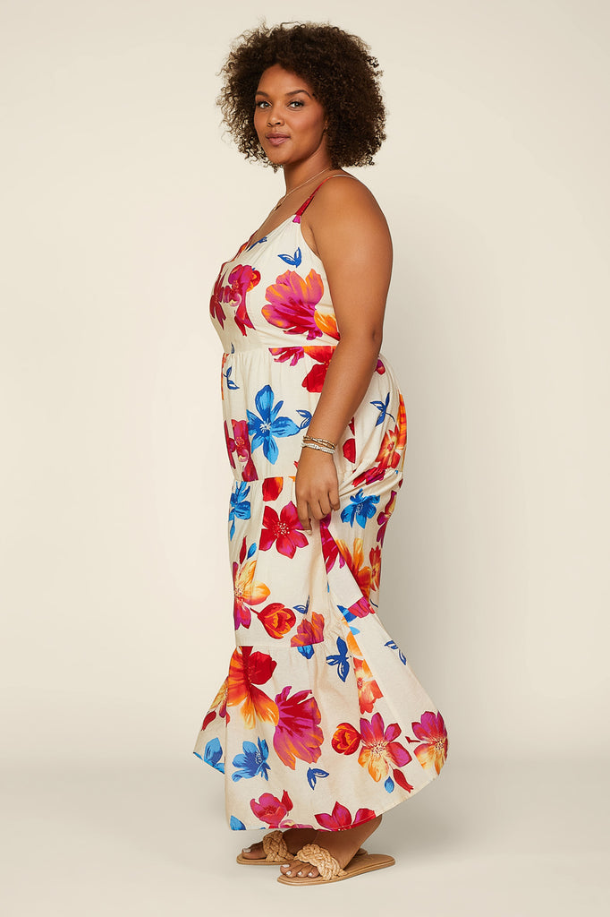Plus Size - Flora Maxi Dress