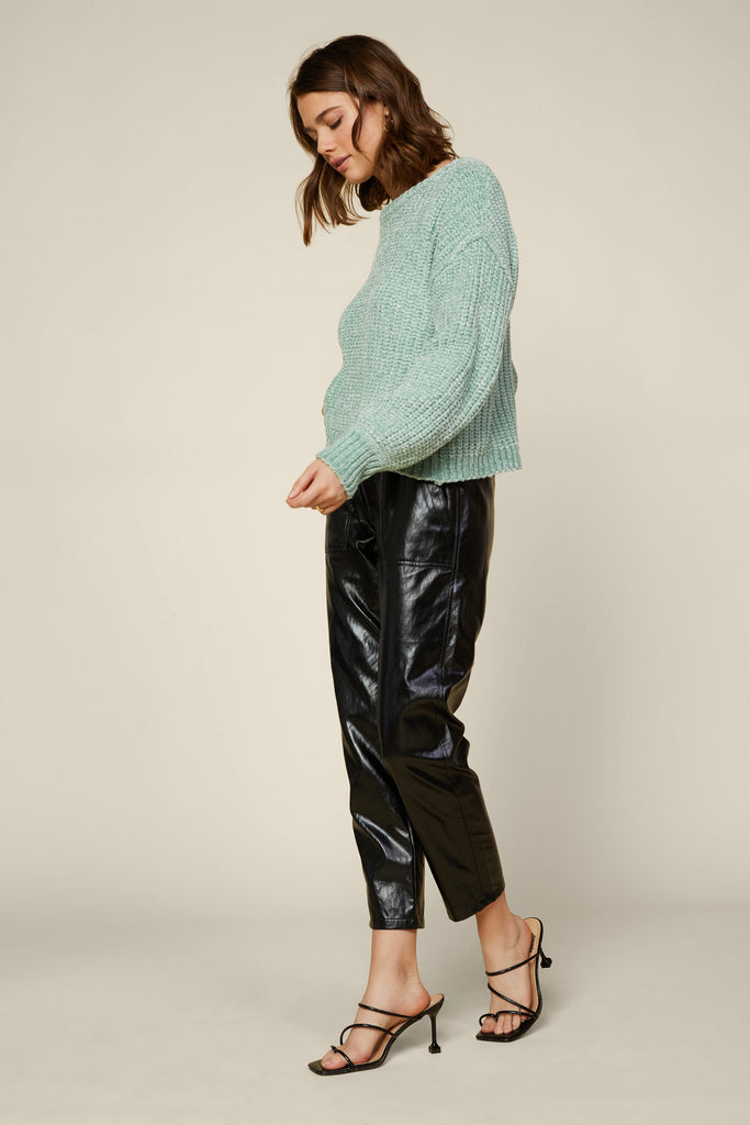 Chenille Knit Sweater