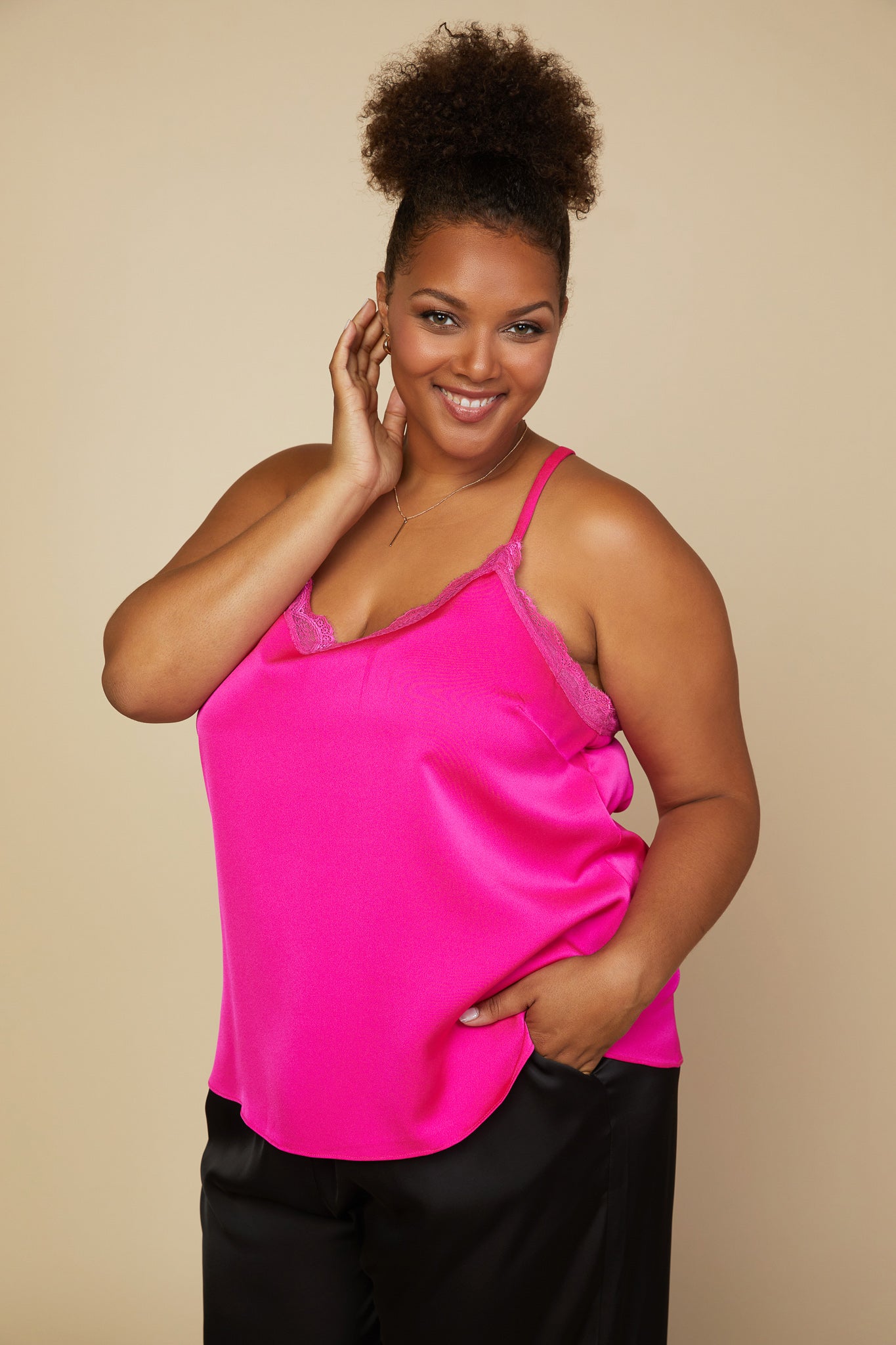 Plus Size - Detail Cami Top – SKIES ARE BLUE