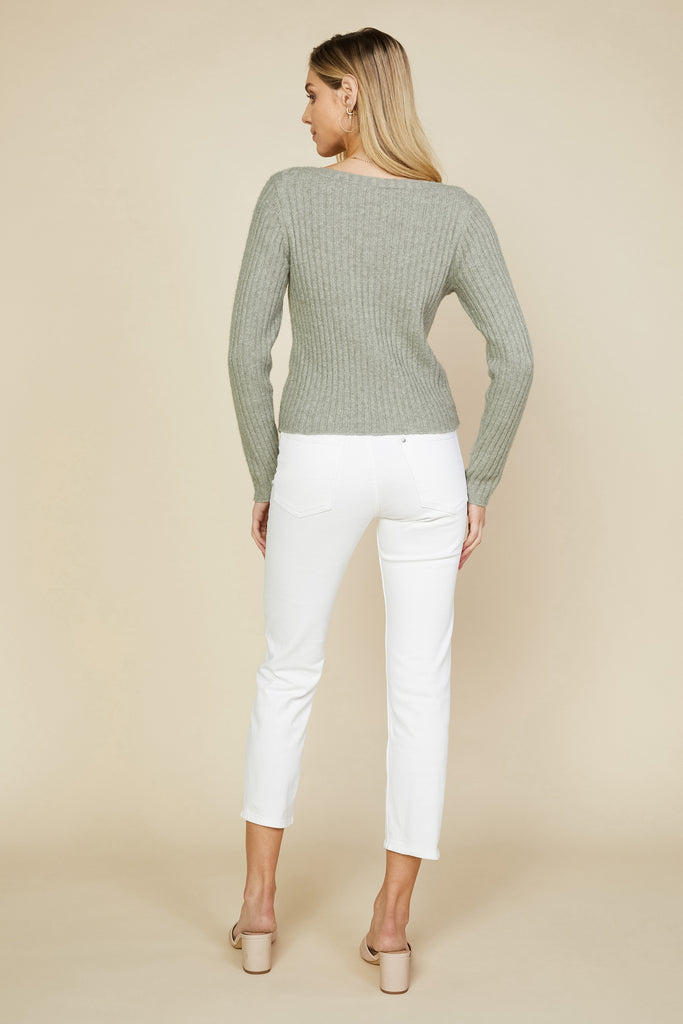 Ruched Sweater