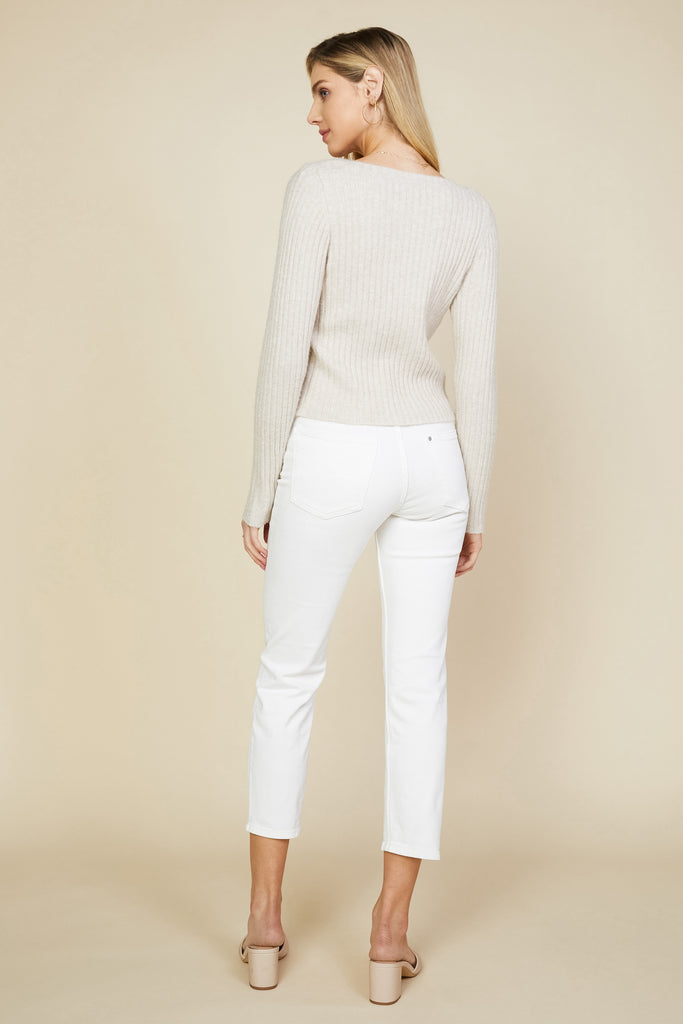 Ruched Sweater