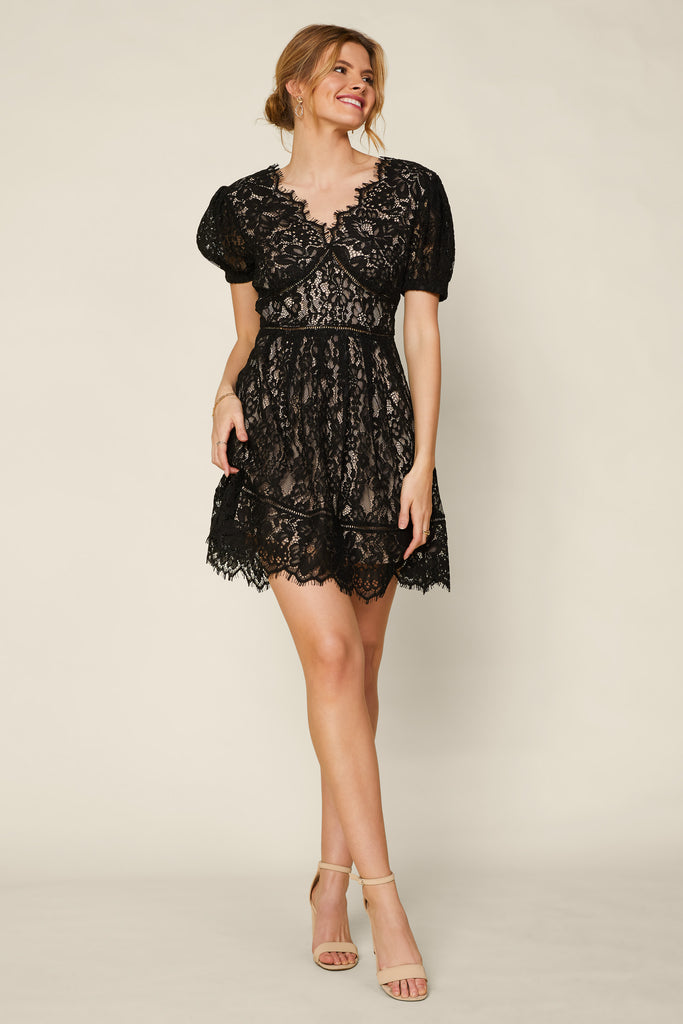 Lace Mini Dress