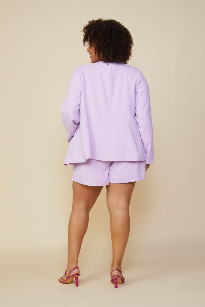 Plus Size - Structured Shorts