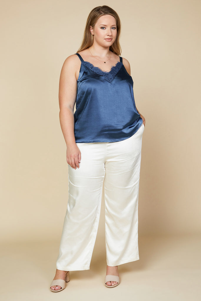 Plus Size - Lace Detail Cami
