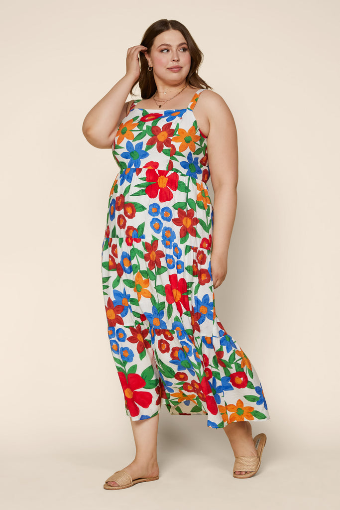 Plus Size - Isabel Floral Maxi Dress