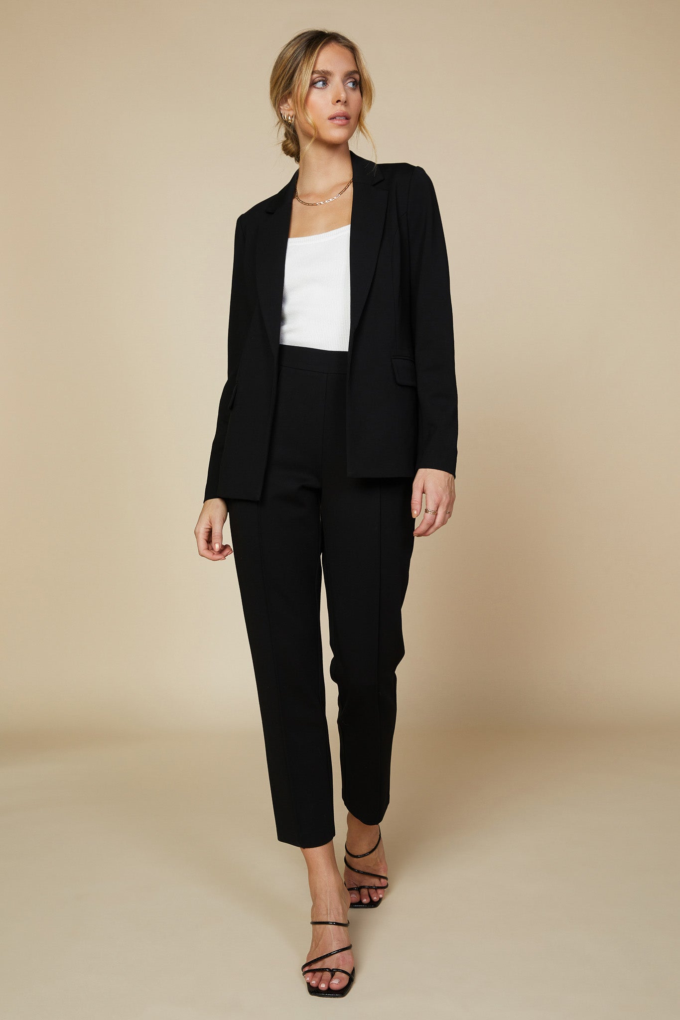 Skies are blue knit best sale blazer