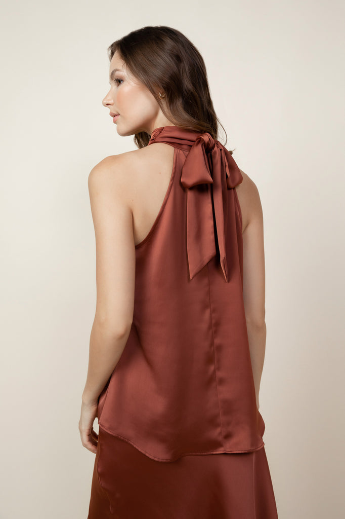 Bow Halter Top