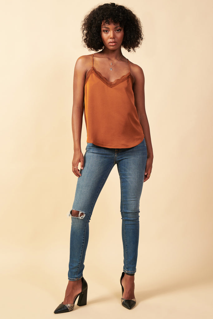 Lace Detail Cami Top