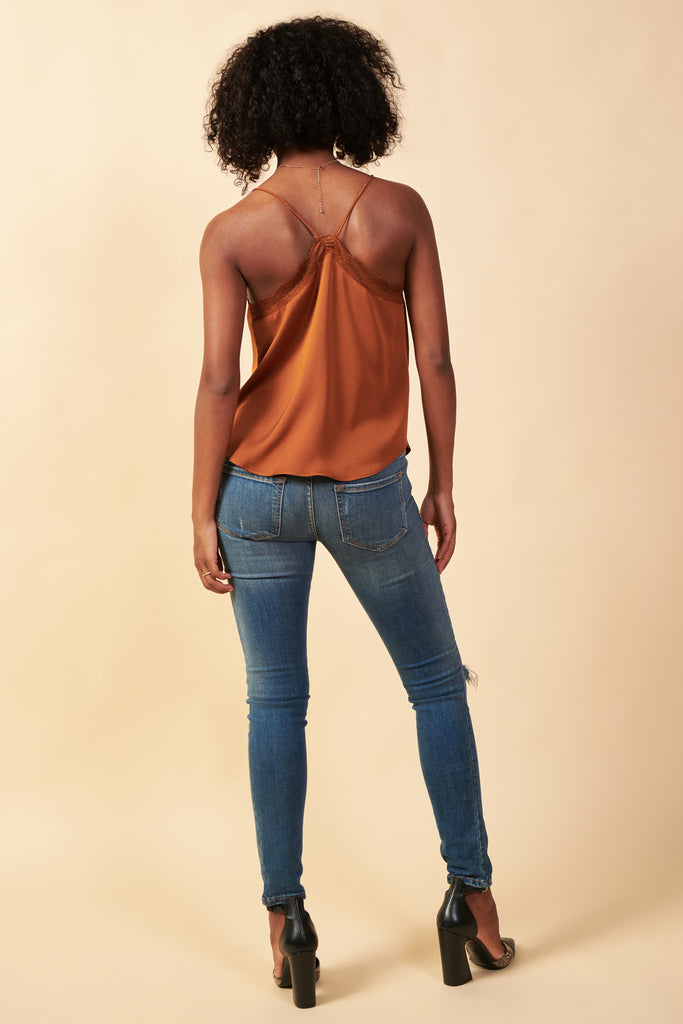 Lace Detail Cami Top