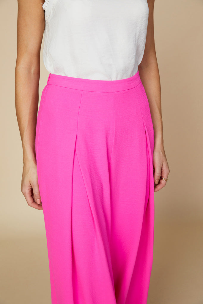 Front Tucked Palazzo Pants