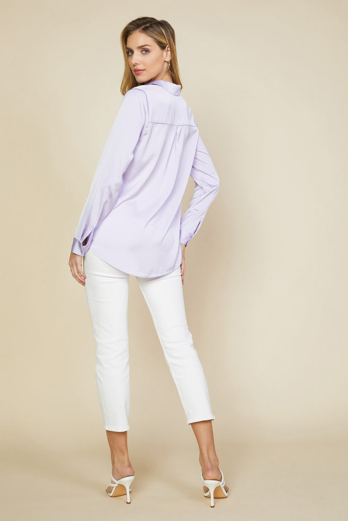 Recycled Classic Button Down Top