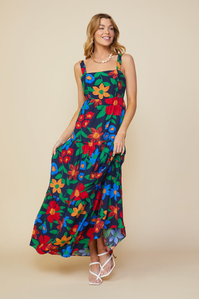 Isabel Floral Maxi Dress