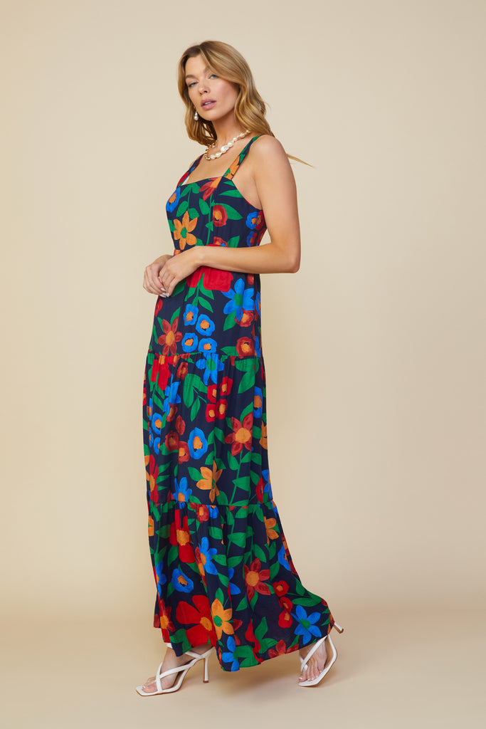 Isabel Floral Maxi Dress