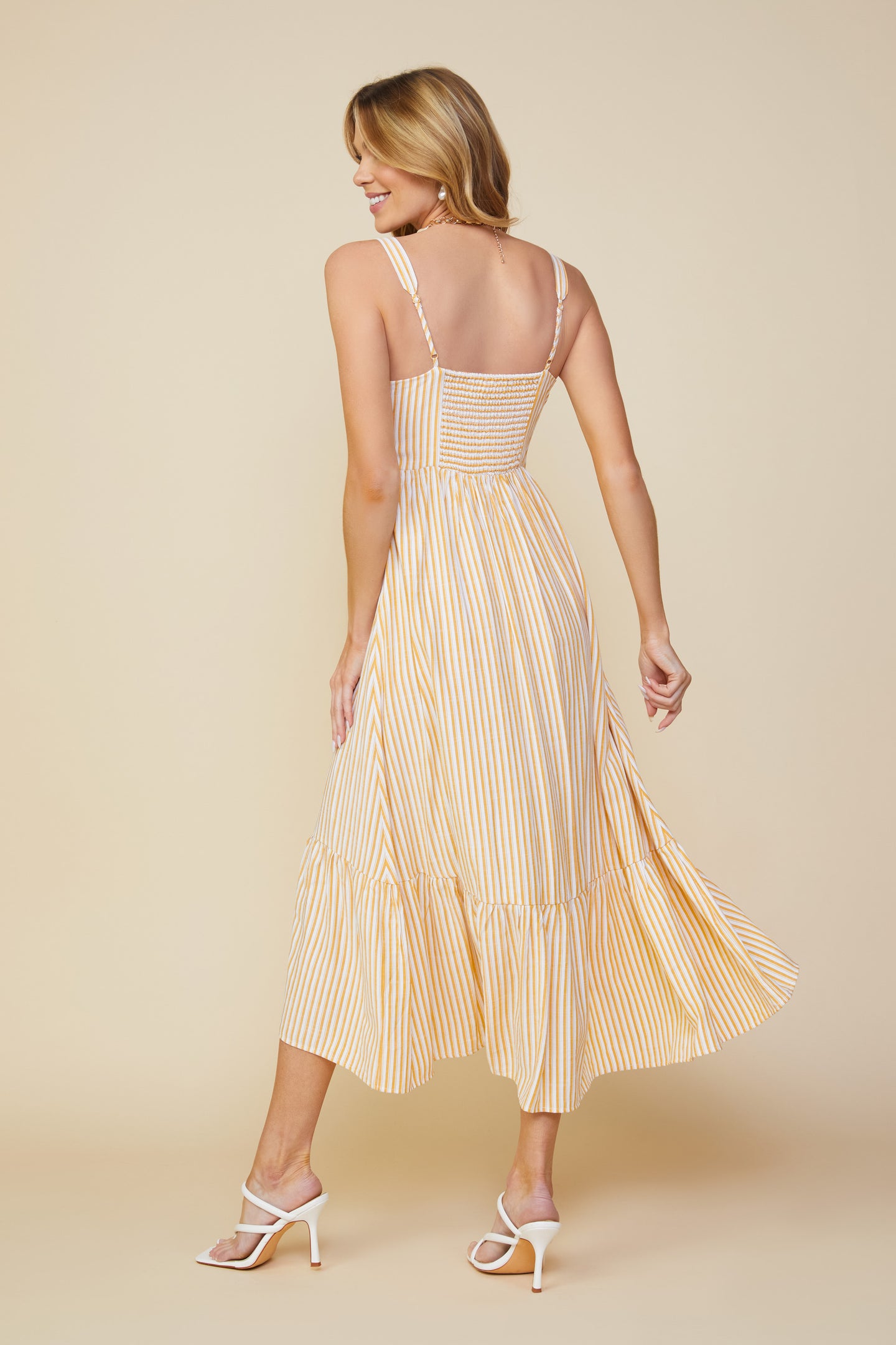 Skylie Striped Maxi Dress