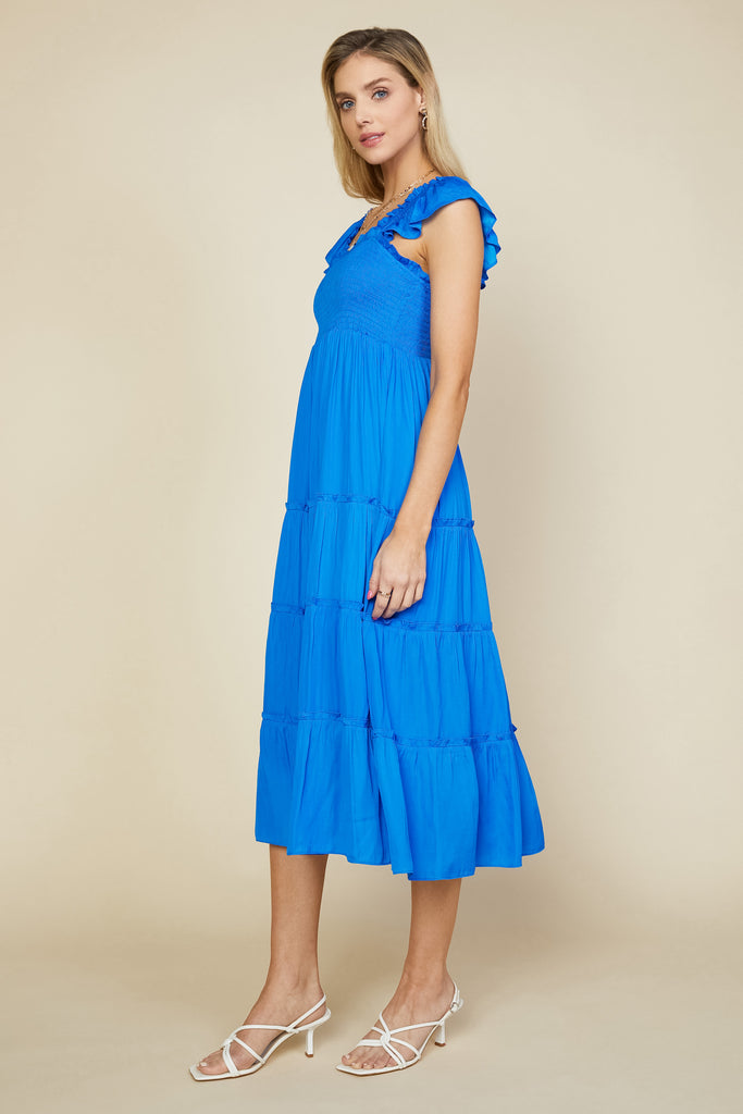 Hathaway Tiered Midi Dress