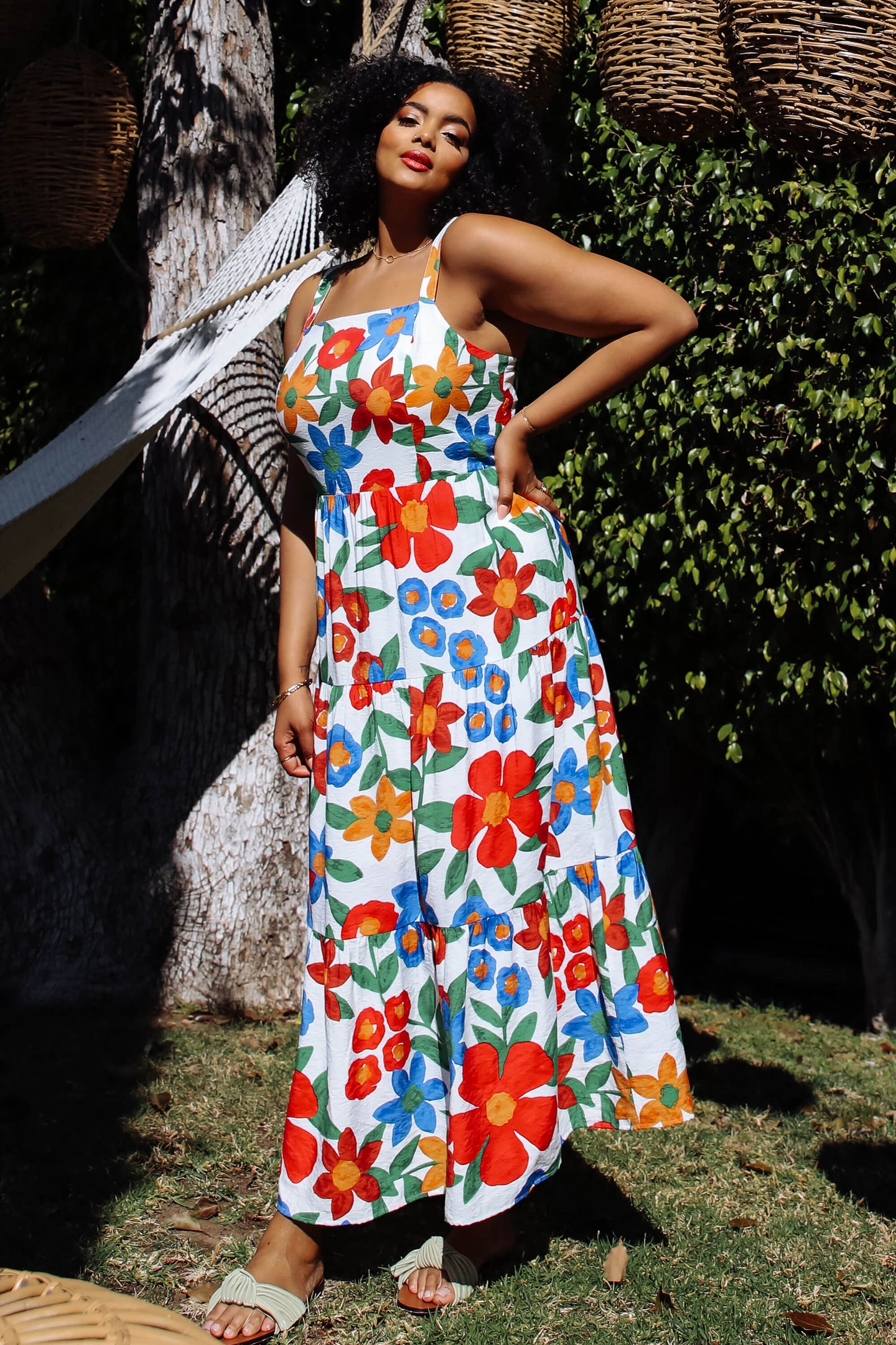Plus Size - Isabel Floral Maxi Dress